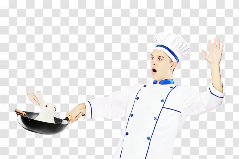 Cook Gesture Finger Chief Uniform - Paint Transparent PNG