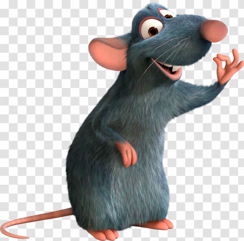 Ratatouille French Cuisine Film Animation Pixar - Walt Disney Company - Rat Transparent PNG