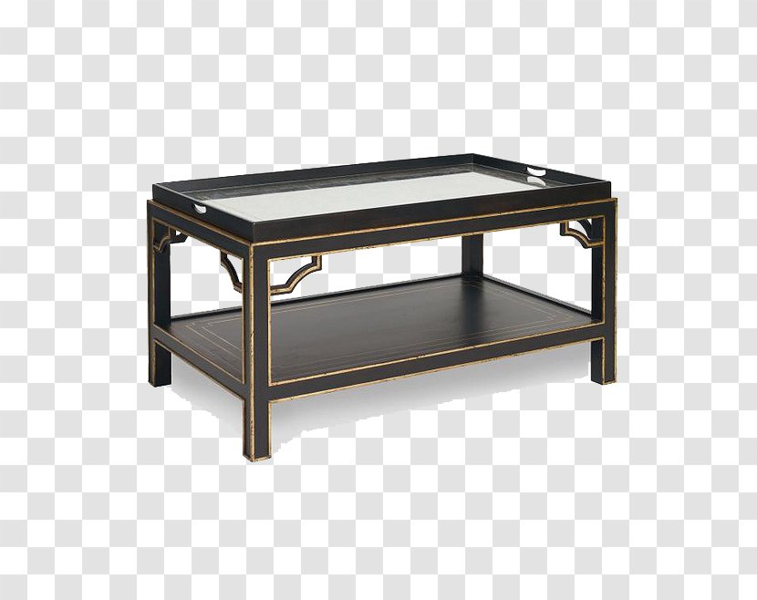 Coffee Table Chinese Furniture Living Room - Showroom - Rectangular Transparent PNG