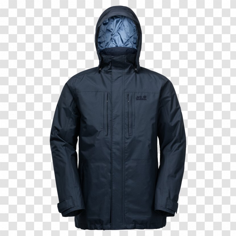 Jacket Hoodie Coat Polar Fleece - Navy Blue - Winter Sale Transparent PNG