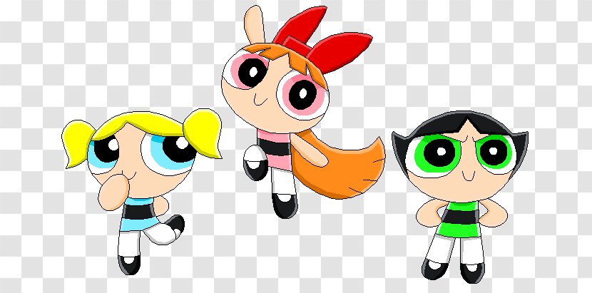 Momoko Akatsutsumi Cartoon Network Television Blossom, Bubbles, And Buttercup - Powerpuff Girls Movie - The Transparent PNG