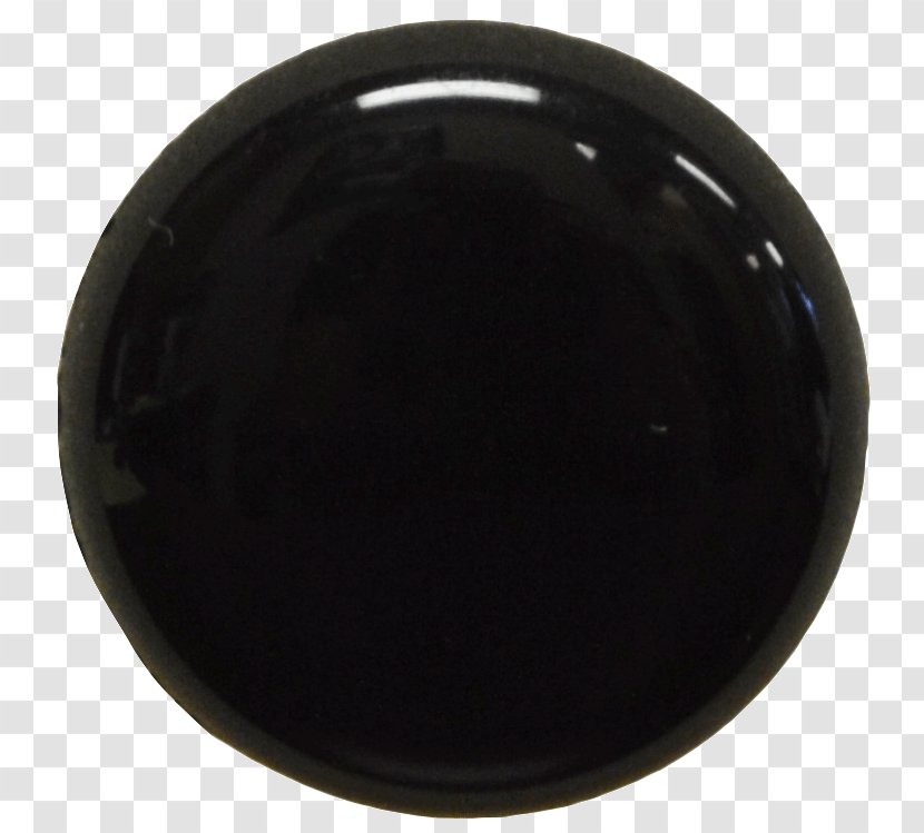 Tableware Lens - Button Black Transparent PNG