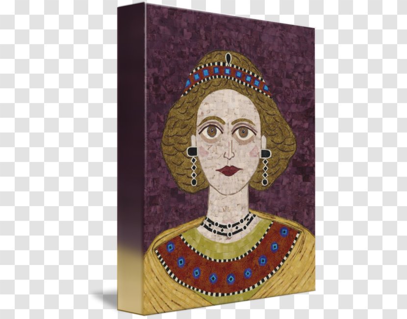 Art Portrait - Canvas Material Transparent PNG