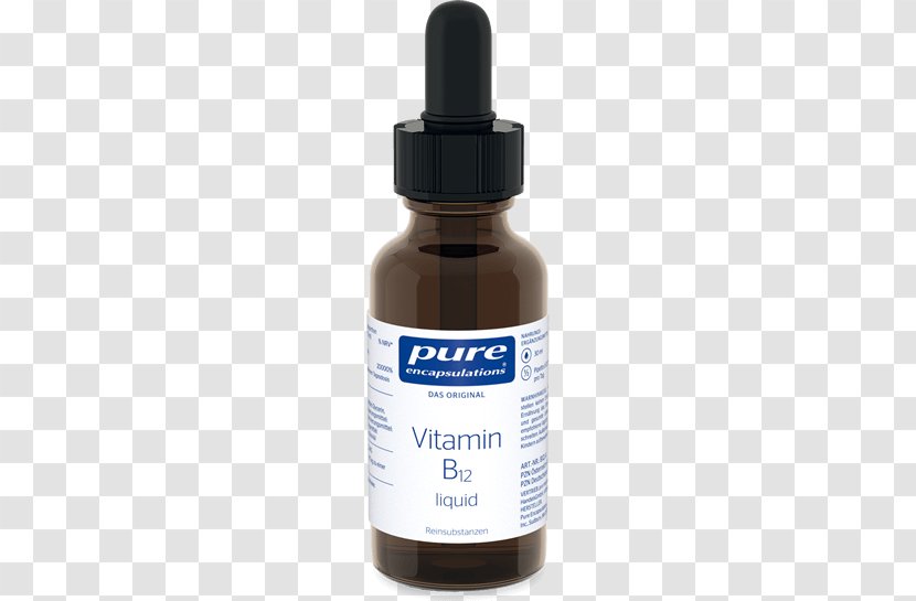 Dietary Supplement Nutrient Vitamin B-12 Pure Encapsulations B12 Liquid - Methylcobalamin Transparent PNG