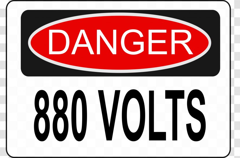 High Voltage Hazard Clip Art - Vehicle Registration Plate Transparent PNG