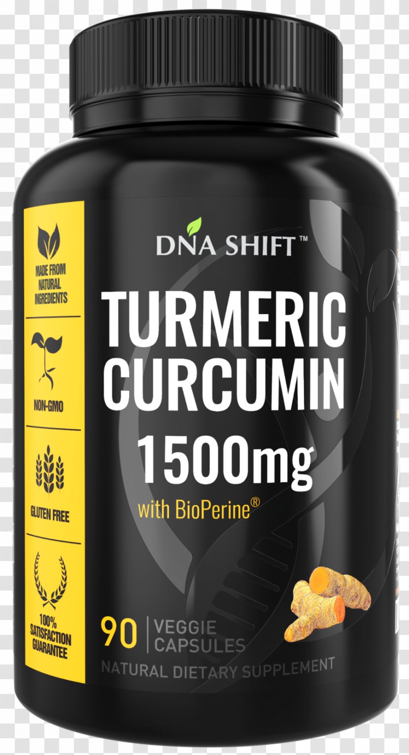 Dietary Supplement Curcumin Turmeric Brand Probiotic - Diet Transparent PNG