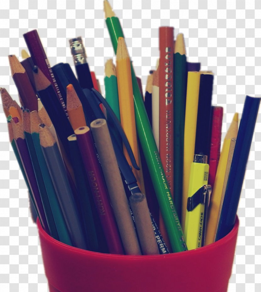 Paper Colored Pencil - Stationery - A Pen Filled Transparent PNG