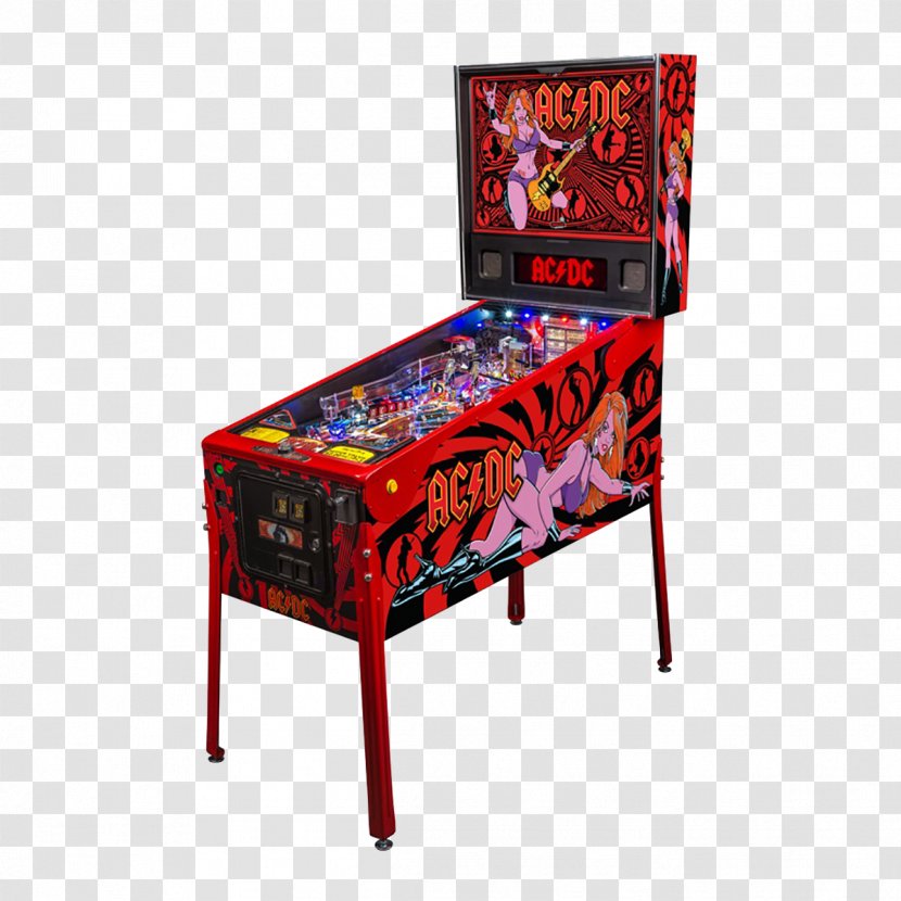 Kiss Pinball Stern Electronics, Inc. AC/DC Arcade Game Transparent PNG