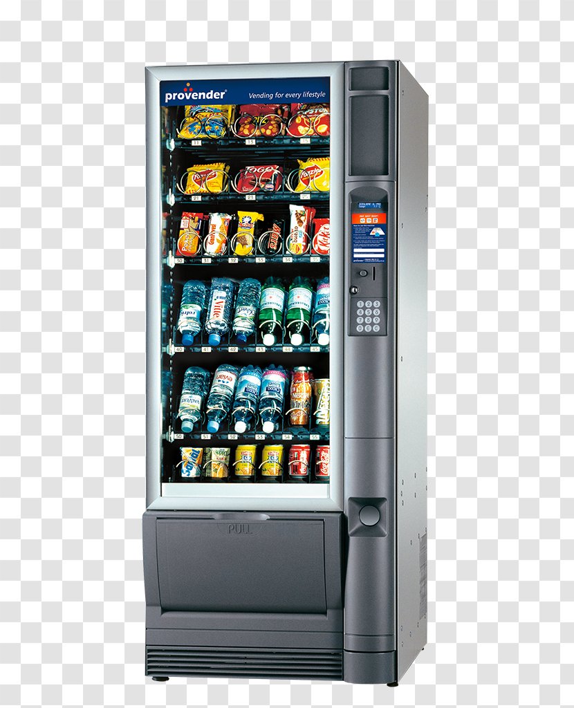 Vending Machines Coffee Máquina De Café - Refrigerator Transparent PNG