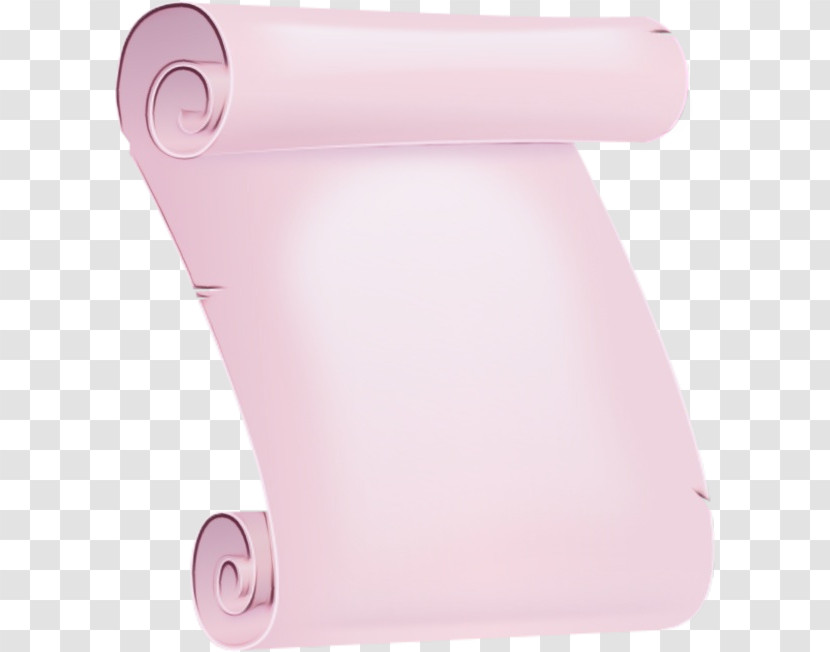 Pink Scroll Material Property Transparent PNG
