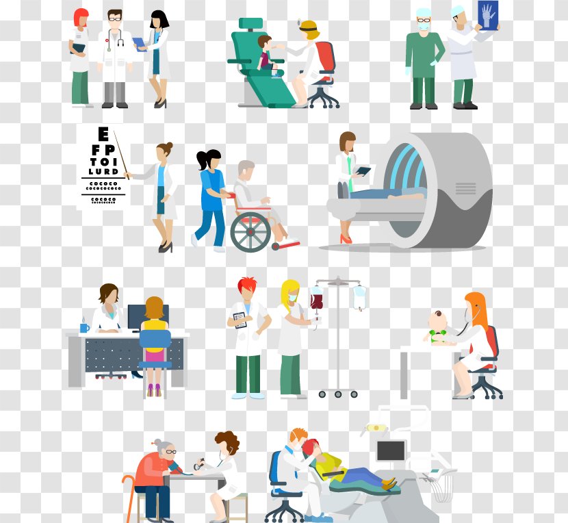 Physician Clip Art - Ophthalmology - Doctors Work Site Vector Transparent PNG