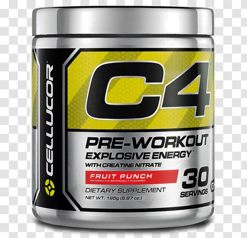 Dietary Supplement Pre-workout Cellucor Bodybuilding Exercise - Yumm Transparent PNG