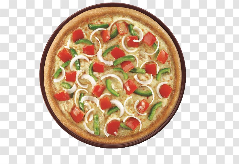 Pizza Margherita Vegetarian Cuisine Domino's Vegetable Transparent PNG