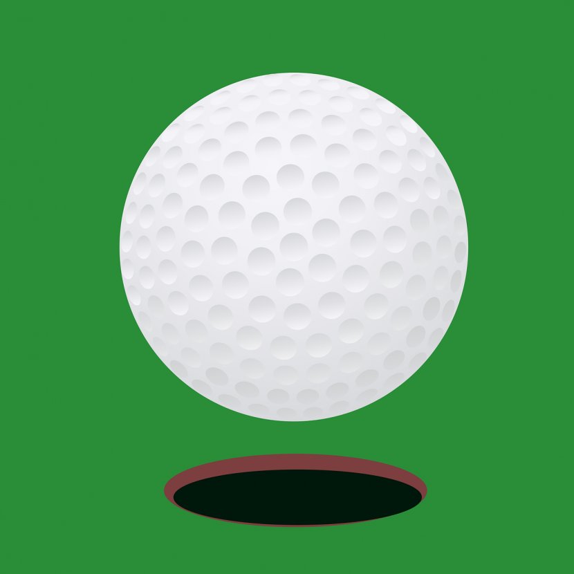 Golf Balls Equipment Sporting Goods Sphere - Grass - Hole Transparent PNG