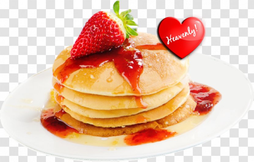 Pancake Russian Cuisine Cafe Vegetarian Oladyi - Strawberry - Breakfast Ingredients Transparent PNG