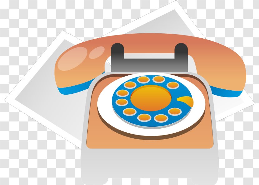 Telephone Icon - Plain Old Service - Cartoon Phone Transparent PNG