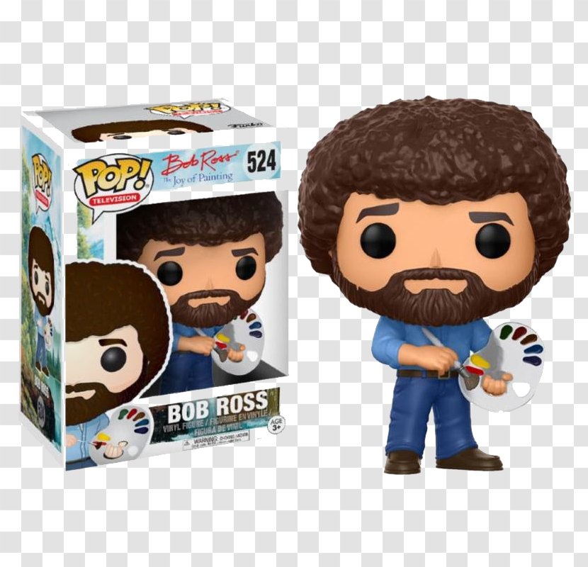 More Of The Joy Painting Funko Pop Television Bob Ross Collectible Figure Collectable Transparent PNG