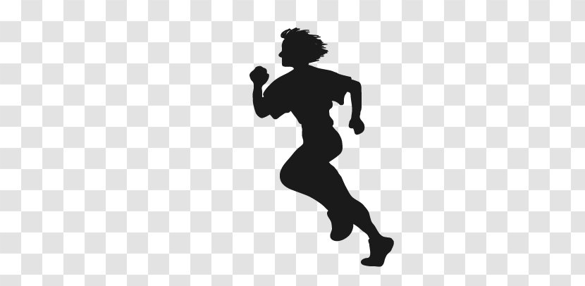 Silhouette Running - Fitness Male Transparent PNG