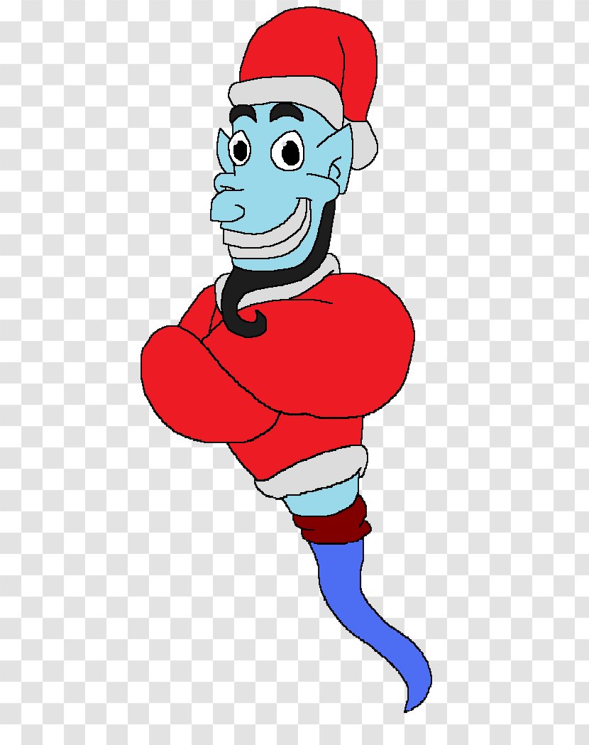 Genie Drawing Comedian Character - Watercolor - Aladin Transparent PNG