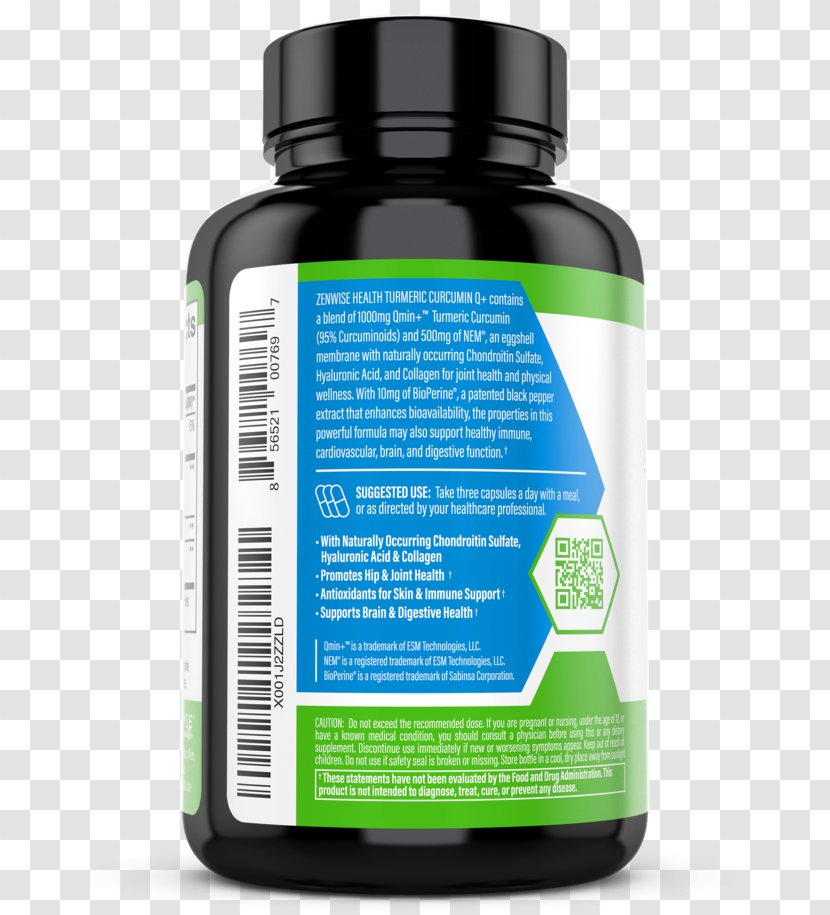 Dietary Supplement Prebiotic Biotin Digestion Digestive Enzyme - Brand - Turmeric Curcumin Transparent PNG