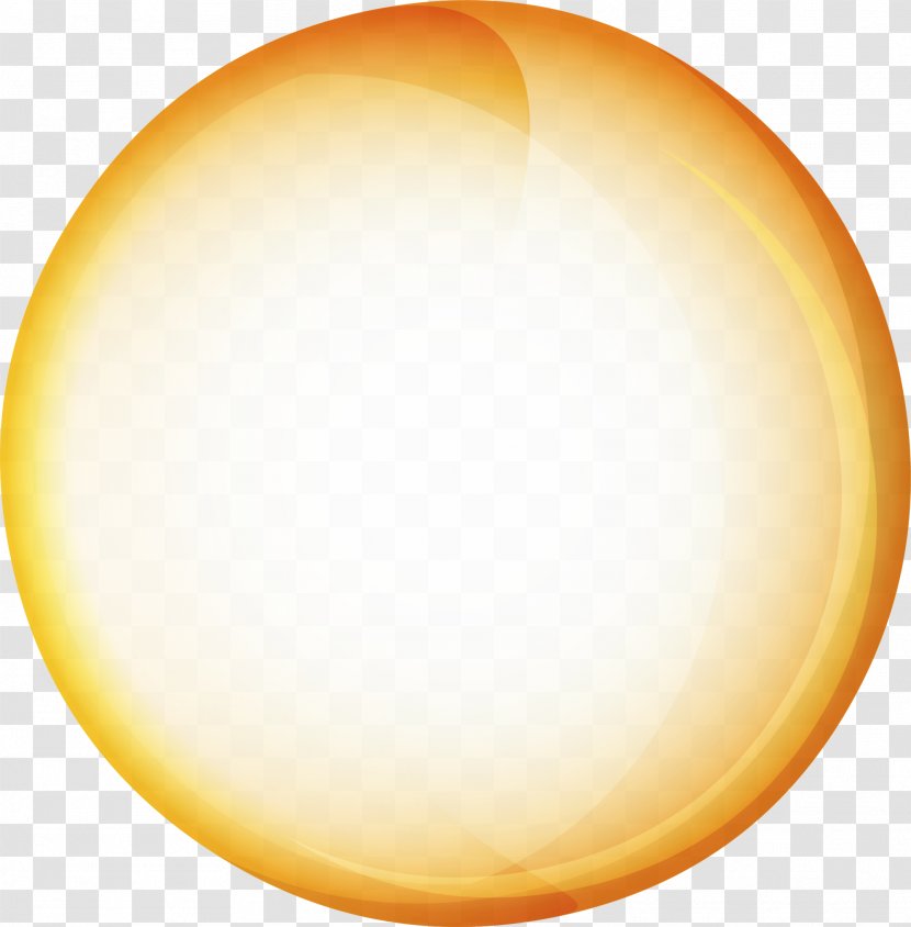Yellow Sphere Lighting - Circle Light Transparent PNG