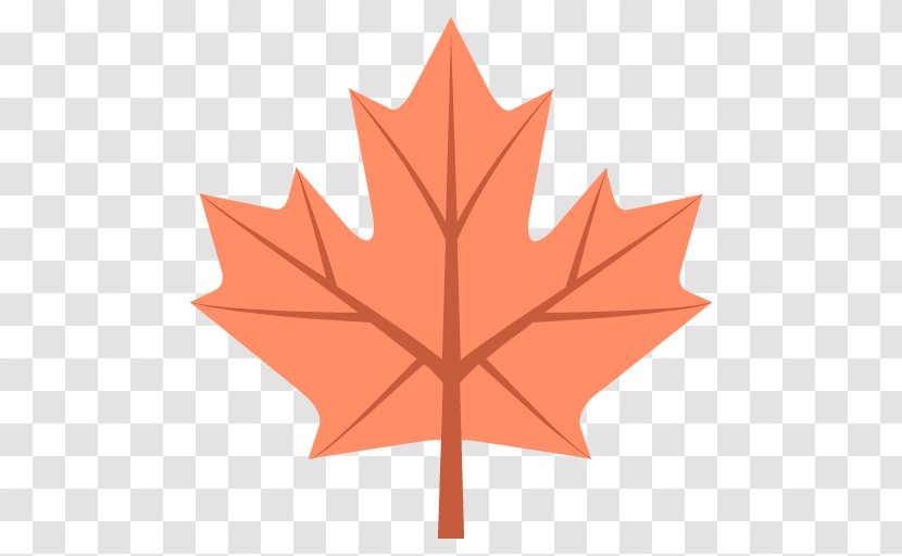 Maple Leaf Emoji Flag Of Canada Transparent PNG