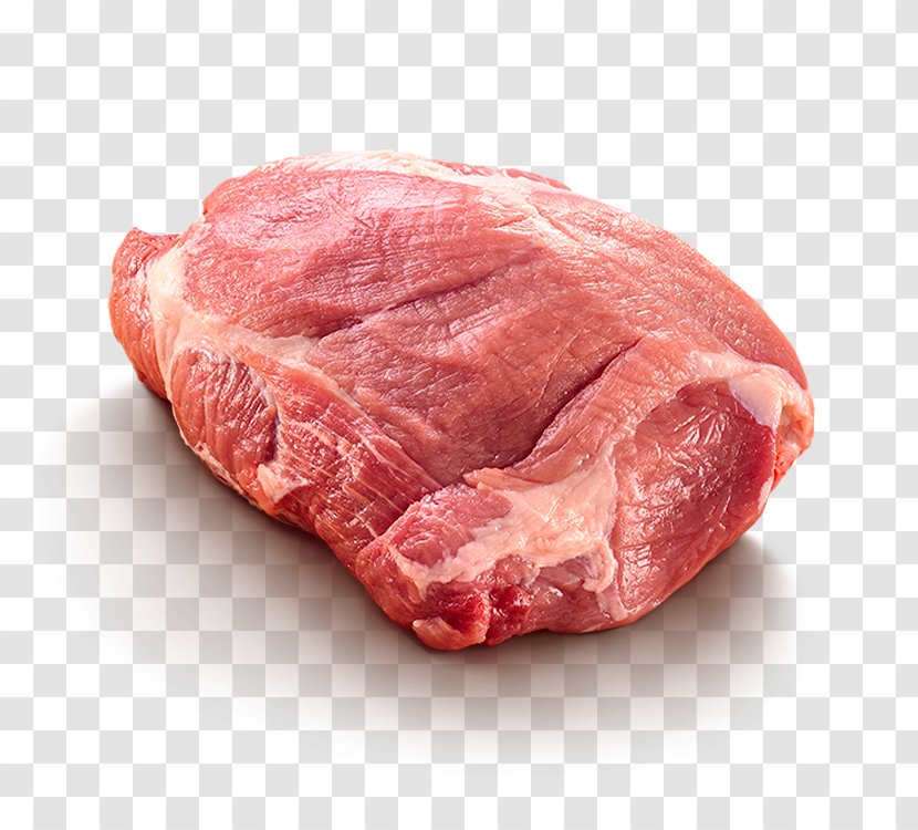 Sirloin Steak Ham Pork Meat Beef Tenderloin - Silhouette Transparent PNG
