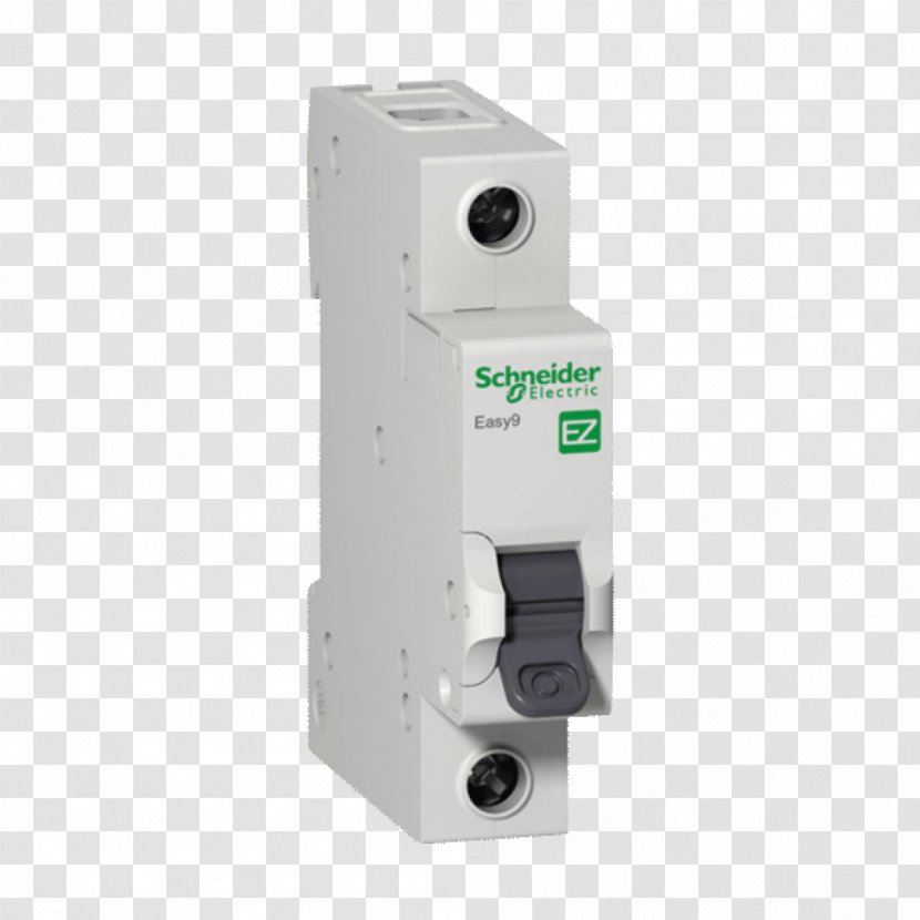 Circuit Breaker Schneider Electric Electricity Power Distribution Electronics - Residualcurrent Device - Compact Transparent PNG