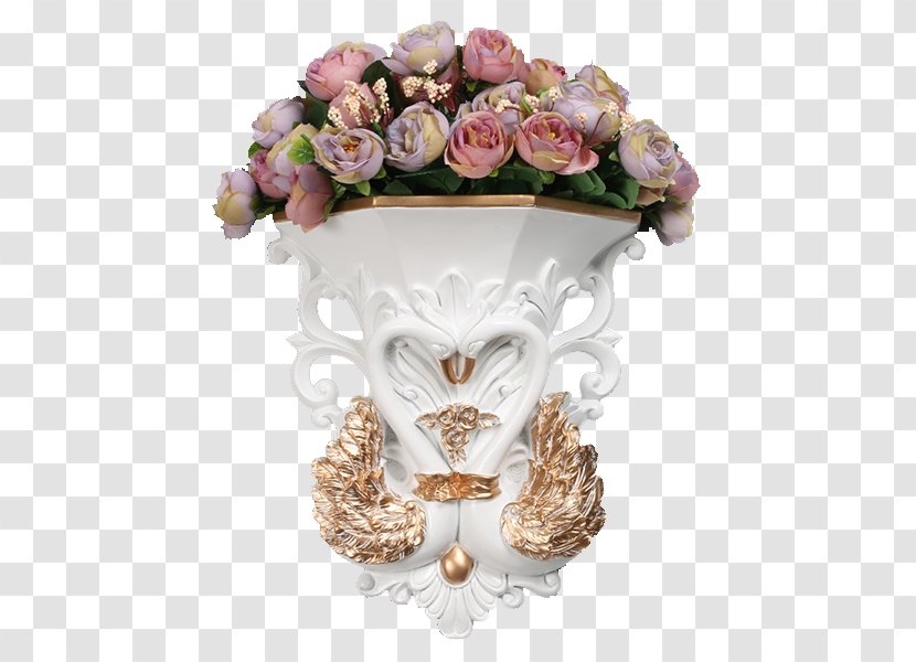 Floral Design Wall Designer - Cut Flowers - Creative Wedding Decorations Transparent PNG