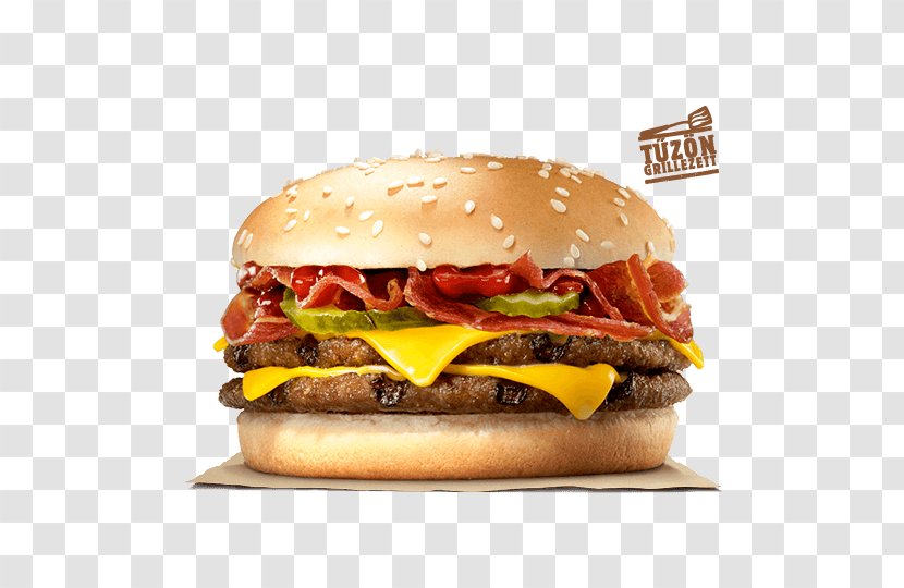 Cheeseburger Hamburger Whopper Big King Burger - American Food Transparent PNG