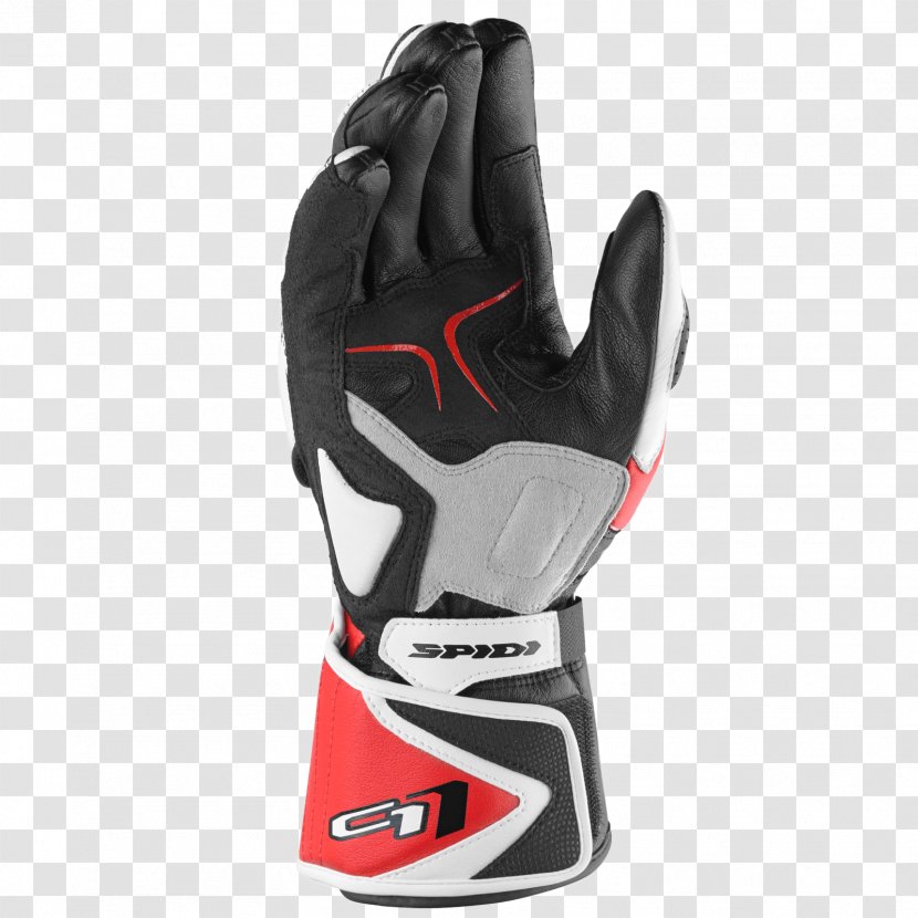 Lacrosse Glove SPIDI Clothing Leather - Red - Cowhide Transparent PNG