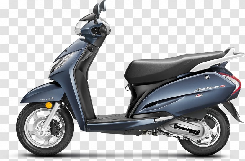 Honda Activa Scooter Motorcycle HMSI - Automotive Design - Vespa Transparent PNG