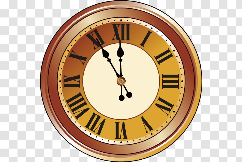 New Years Eve Day Clip Art - Clock Transparent PNG