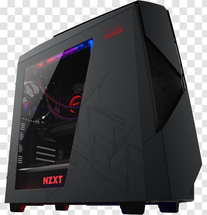 Computer Cases & Housings NZXT 450 Noctis ATX Power Supply Unit - Motherboard - Case Pc Transparent PNG