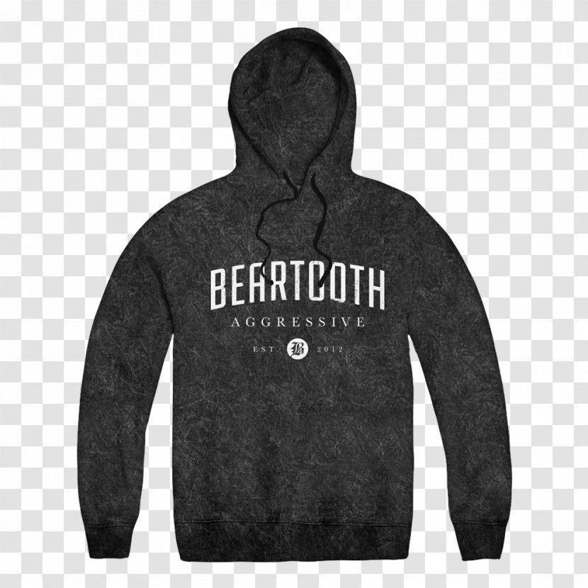 Hoodie T-shirt Beartooth Sweater - Sleeve Transparent PNG