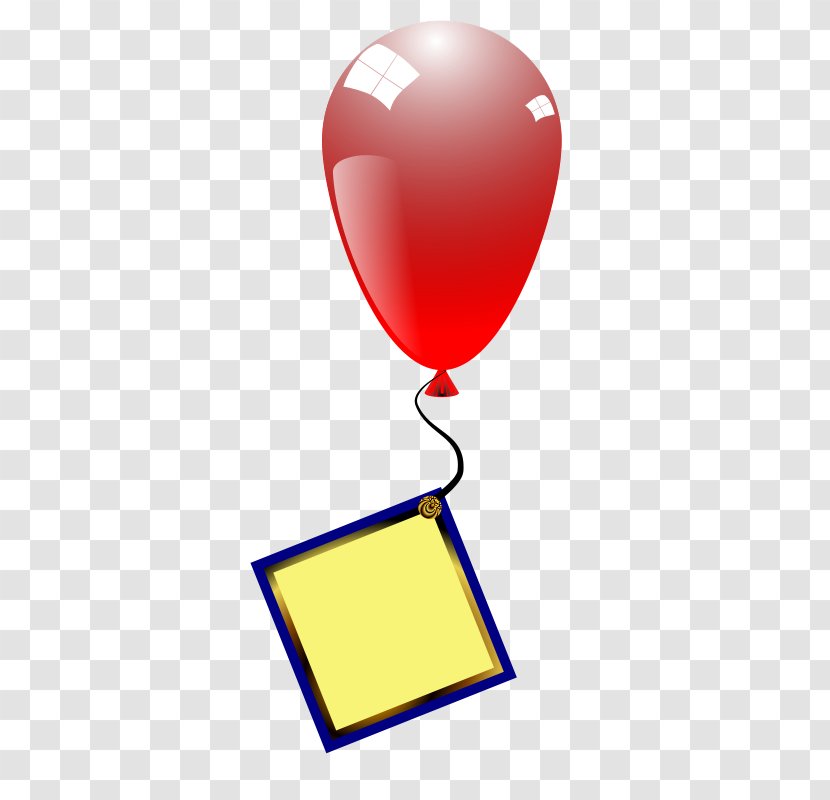 Balloon Clip Art - Birthday - Red With The Cards Transparent PNG