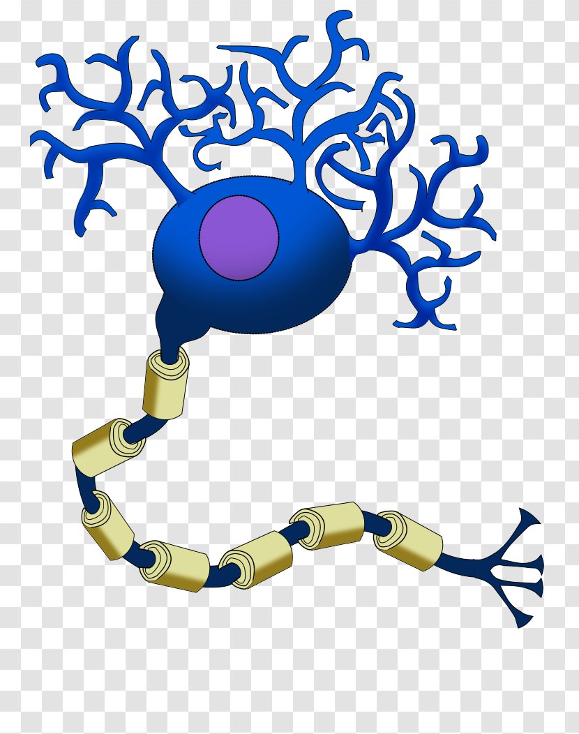 Clip Art Image Spirituality Human Behavior - Electric Blue - Neuron Transparent PNG