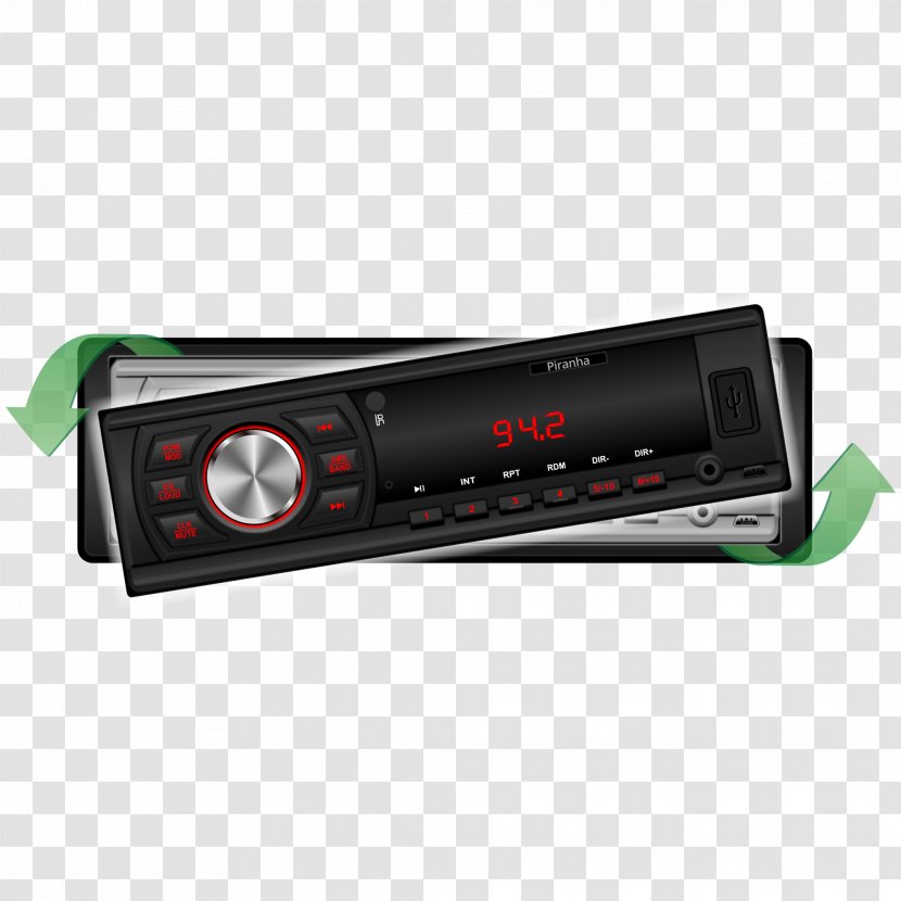 Tape Recorder Radio Receiver Sound USB Audio Transparent PNG