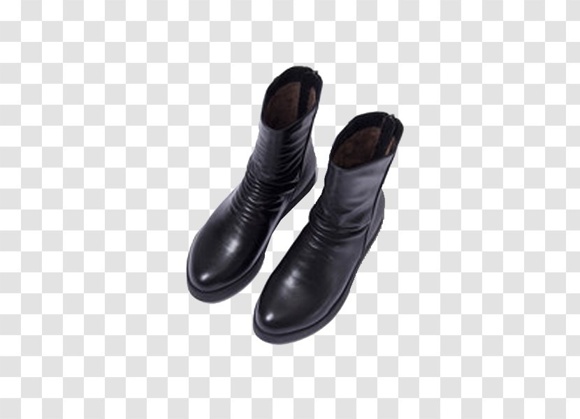 Boot Shoe Walking - Black Shoes Transparent PNG