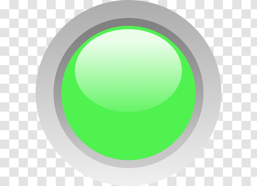 Light-emitting Diode Green Circle LED Lamp - Light Transparent PNG