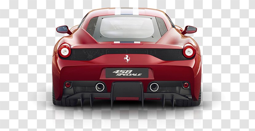 2014 Ferrari 458 Speciale Car F430 Dino - Bumper Transparent PNG