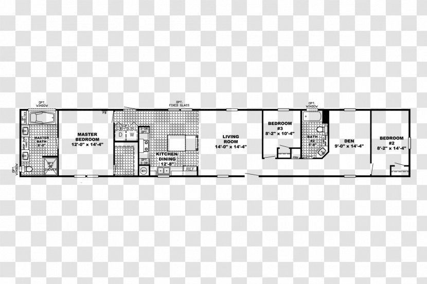 Floor Plan Table Bathroom House Bedroom Transparent PNG