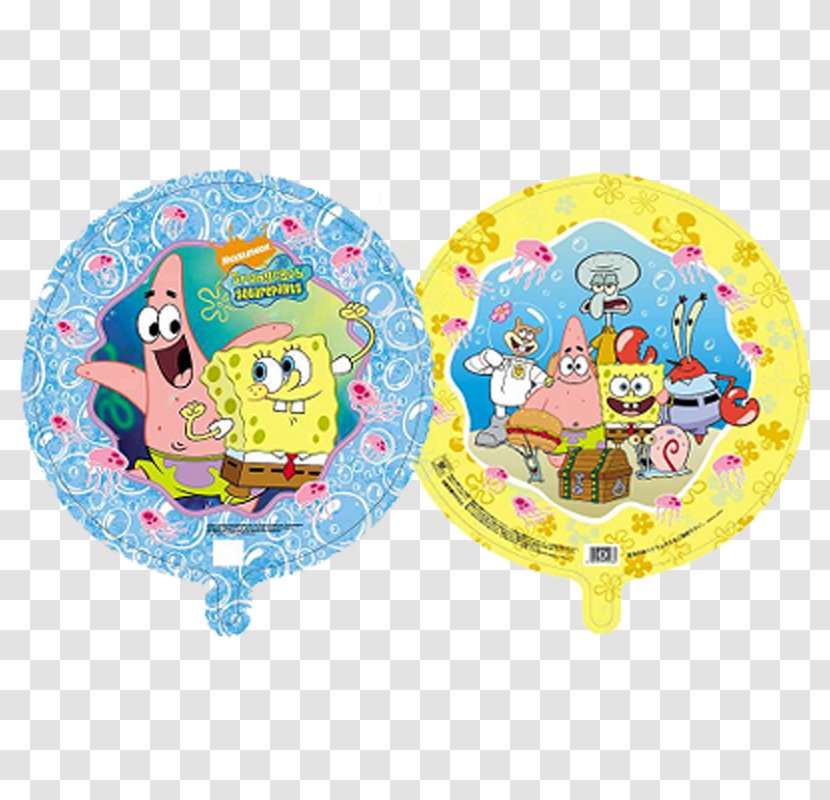 Balloon Character Bob Cut SpongeBob SquarePants - Toy Transparent PNG