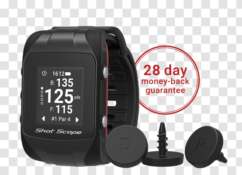 GPS Navigation Systems Watch Golf Tees Global Positioning System - Tracking Transparent PNG
