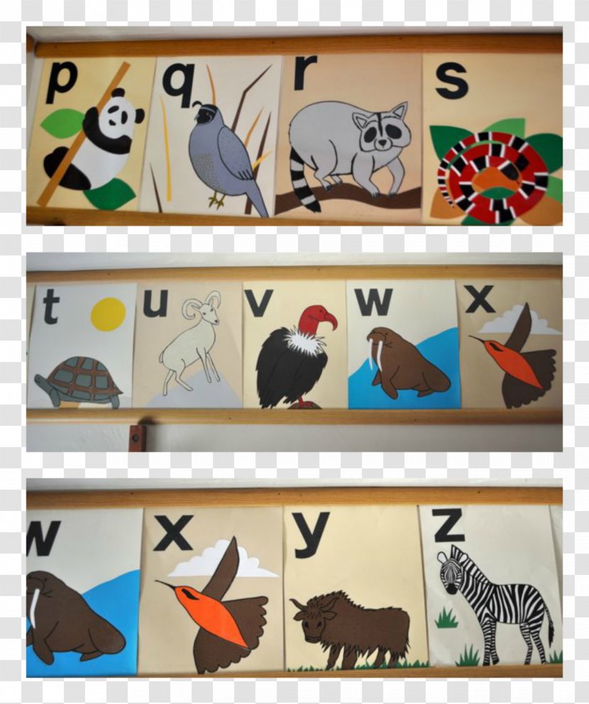 Animal Alphabet Child Room Zoo - Fauna - Letters Transparent PNG