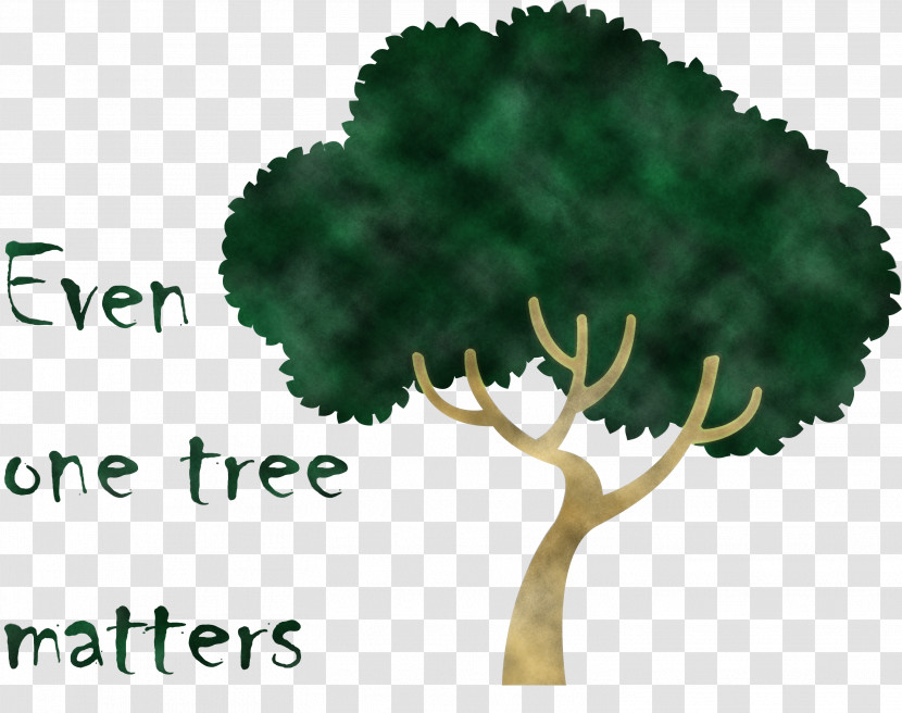 Even One Tree Matters Arbor Day Transparent PNG