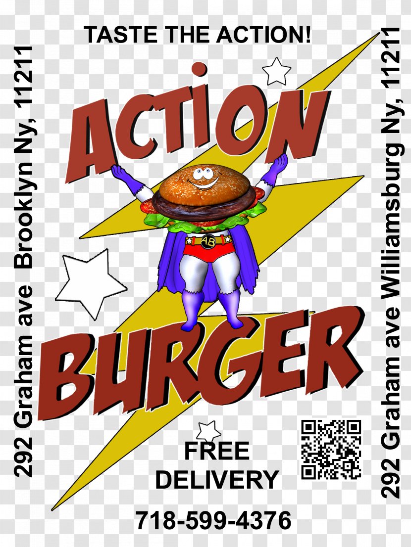 Action Burger Take-out Hamburger Restaurant Cosplay Contest - New York City - Long Island Retro Gaming Expo 2018Menu Transparent PNG