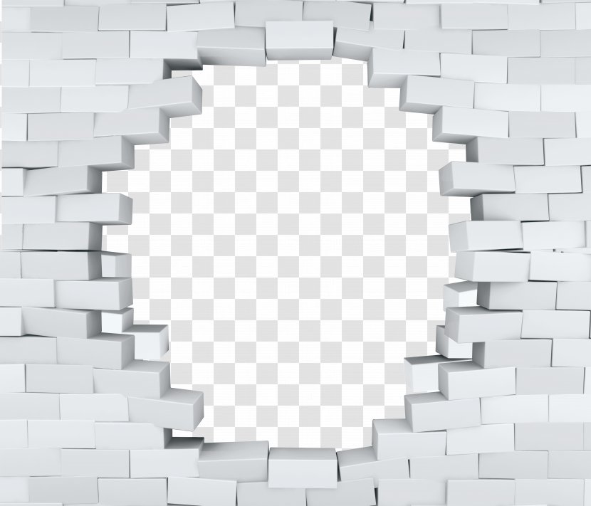 Wall Brick Poster - Material - 3D Transparent PNG