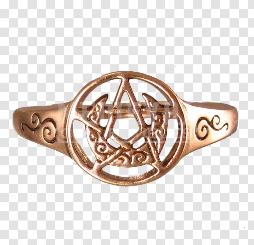 Wedding Ring Pentacle Wicca Pentagram - Fashion Accessory Transparent PNG