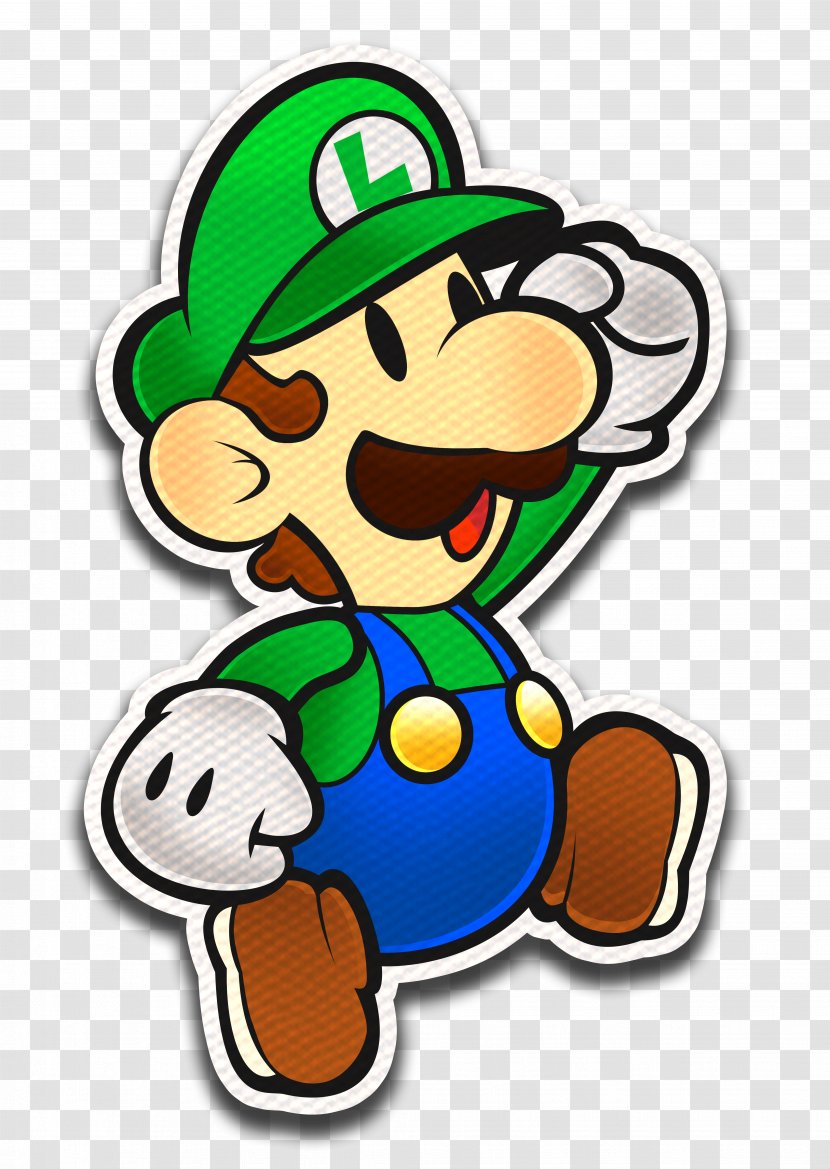 Mario & Luigi: Paper Jam Mario: The Thousand-Year Door Dream Team - Thousandyear - Luigi Transparent PNG